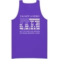 thumbnail image 1 of I'm Not A Hero Neon Tank Top, 1 of 1