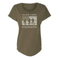thumbnail image 1 of I'm Not A Hero Womens Dolman Tee, 1 of 3