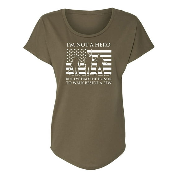 I'm Not A Hero Womens Dolman Tee