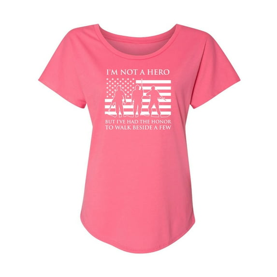 I'm Not A Hero Womens Dolman Tee