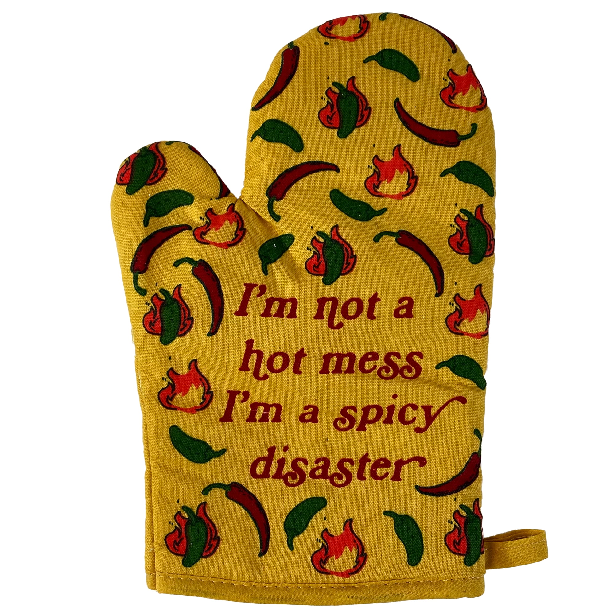 Don't Make Me Poison Your Food Oven Mitt Funny Sarcastic Graphic Kitchen Accessories (Oven Mitt)