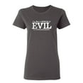 thumbnail image 1 of I'm Not A Minion Of Evil Sarcastic Novelty Gift Idea Adult Humor Funny Women's Casual Tees, 1 of 3