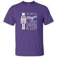 thumbnail image 1 of I'm Not A Player I Just Crush A Lot Adult Short Sleeve T-shirt, 1 of 4