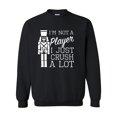 thumbnail image 1 of I'm Not A Player I Just Crush A Lot Crewneck Sweatshirt, 1 of 2