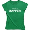 thumbnail image 1 of I'm Not A Rapper - Funny Sarcastic College Humor Women's T-Shirt, 1 of 4