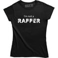 thumbnail image 1 of I'm Not A Rapper - Funny Sarcastic College Humor Women's T-Shirt, 1 of 4