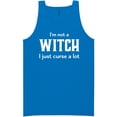 thumbnail image 1 of I'm Not A Witch I Just Curse A Lot Neon Tank Top, 1 of 1