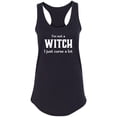 thumbnail image 1 of I'm Not A Witch I Just Curse A Lot Racerback Tank, 1 of 2
