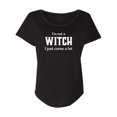 thumbnail image 1 of I'm Not A Witch I Just Curse A Lot Womens Dolman Tee, 1 of 3