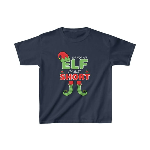 I'm Not An Elf I'm Just Short Family Matching Christmas T-Shirt