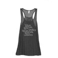 thumbnail image 1 of I'm Not Anti Social I'm Selectively Social There's A Difference Women's Fashion Sleeveless Flowy Racerback Workout Yoga Tank, 1 of 3