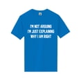 thumbnail image 1 of I'm Not Arguing I'm Just Explaining Short Sleeve Neon T-Shirt, 1 of 1