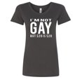 thumbnail image 1 of I'm Not But 20$ Is 20$ Womens T-shirts Fit, Charcoal, Small, 1 of 5