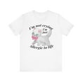 I'm Not Crying, I'm Allergic to Life - Cute Funny Cat Shirt - Perfect