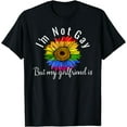thumbnail image 1 of I'm Not Gay But My Girlfriend Is Funny LGBT Rainbow Gift T-Shirt, 1 of 4