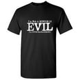 thumbnail image 1 of I'm Not a Minion Of Evil I'm Upper Management Tshirt Novelty Humor Graphic Tees Fun Saying Gift For Christmas Party Birthday Holiday Funny Sarcastic T Shirt, 1 of 5