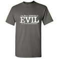 thumbnail image 1 of I'm Not a Minion Of Evil I'm Upper Management Tshirt Novelty Humor Graphic Tees Fun Saying Gift For Christmas Party Birthday Holiday Funny Sarcastic T Shirt, 1 of 5