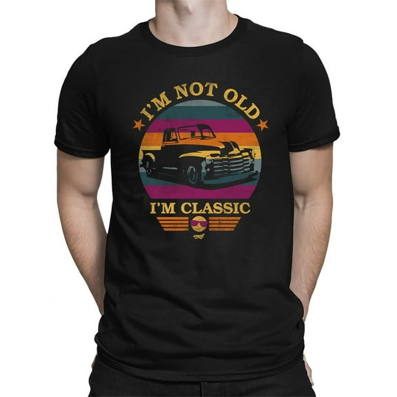 I'm Not Old - Classic Vintage Truck Retro Emoji Men's T-shirt