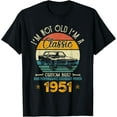 thumbnail image 1 of I'm Not Old I'm 1951 Classic Custom Built Legendary Birthday T-Shirt, 1 of 3