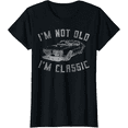 thumbnail image 1 of I'm Not Old I'm Classic Funny Car Graphic - Mens & Womens Short Sleeve T-Shirt, 1 of 6