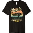 thumbnail image 1 of I'm Not Old I'm a Classic Born 1969 50th Birthday Premium T-Shirt, 1 of 3