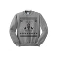 thumbnail image 1 of I'm Not Perky Wednesday Addams Sweatshirt Medium Grey, 1 of 1