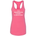 thumbnail image 1 of I'm Not Procrastinating Racerback Tank, 1 of 2
