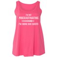thumbnail image 1 of I'm Not Procrastinating Womens Tank Top, 1 of 1