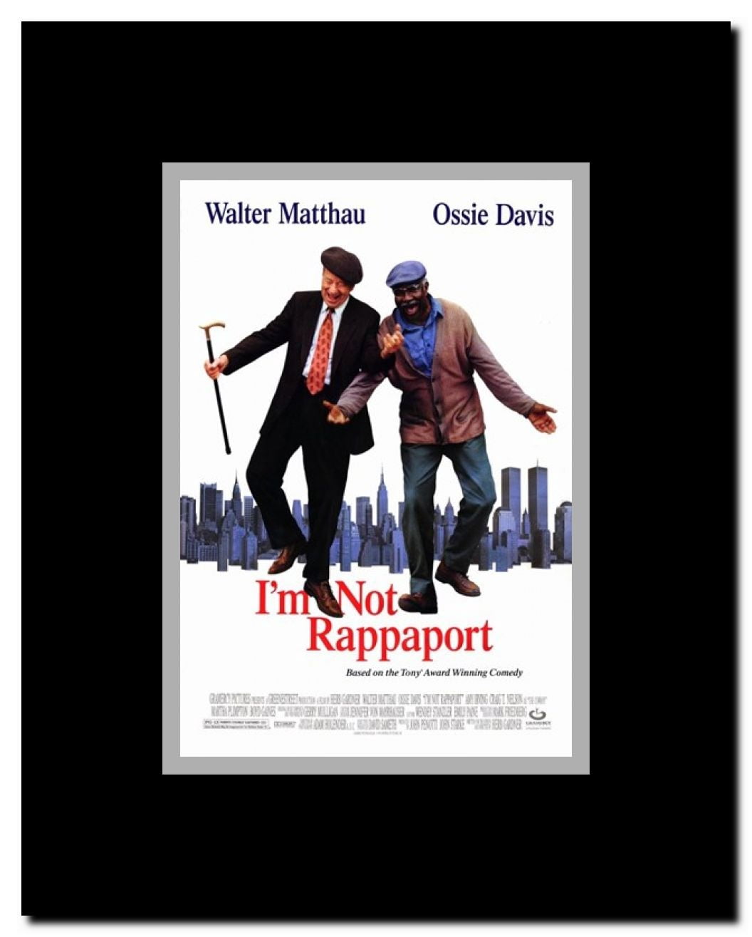 I'm Not Rappaport Framed Movie Poster
