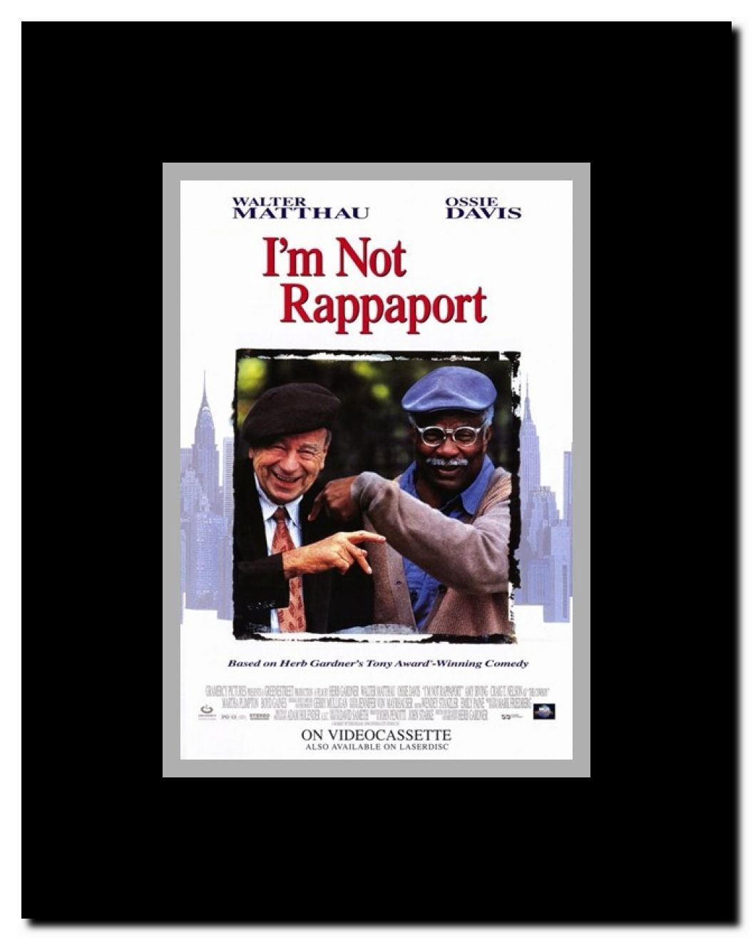 I'm Not Rappaport Framed Movie Poster