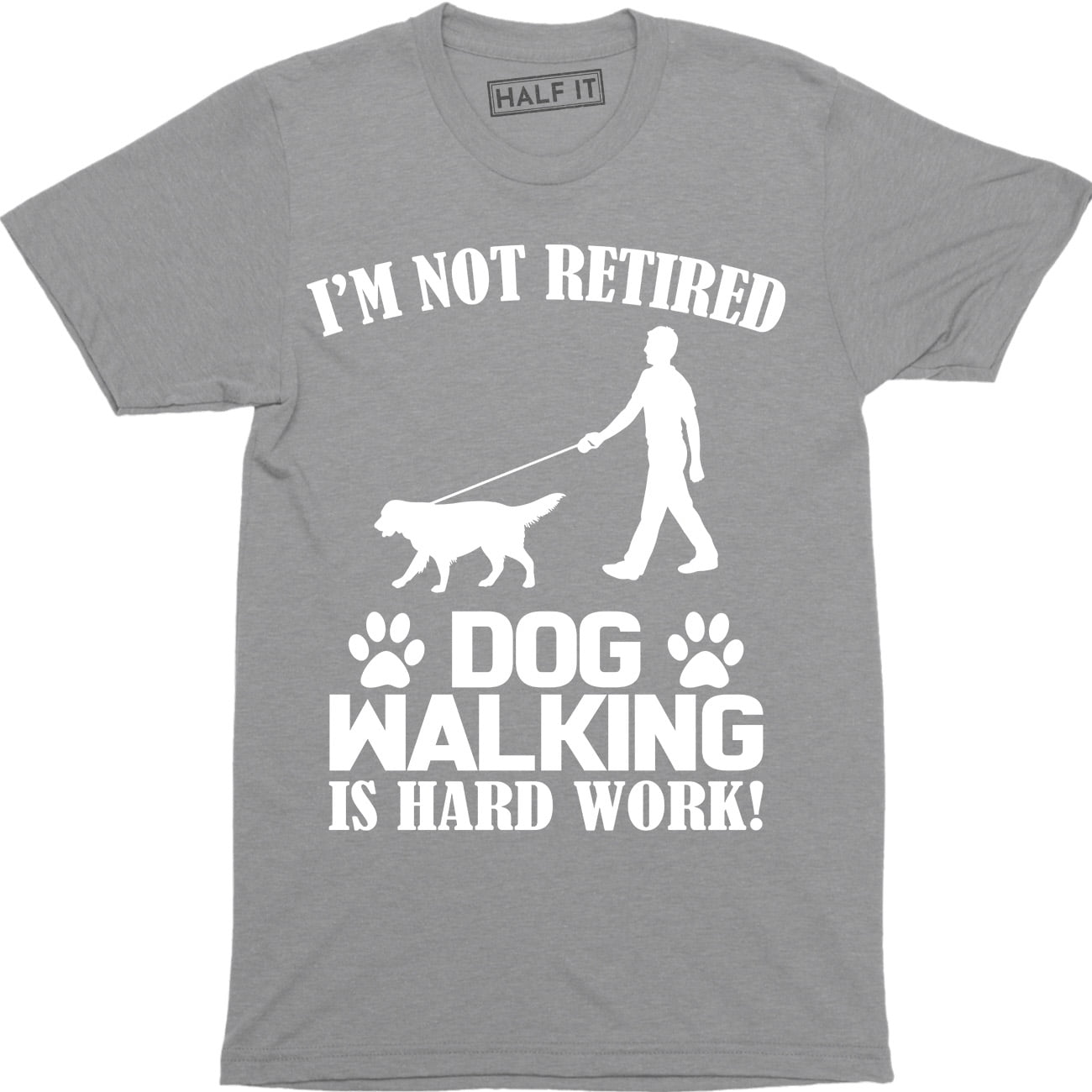 Run with The Big Dogs T-Shirt 6X / Gray Heather