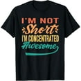 thumbnail image 1 of I'm Not Short, I'm Just Concentrated Awesome Funny T-Shirt, 1 of 4