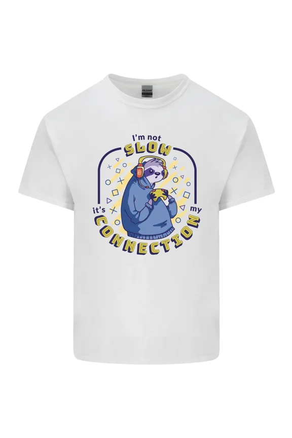 I'm Not Slow I'm Just in Energy Saving Mode Funny for a Sloth and Unisex T-Shirt, up to size 5xl