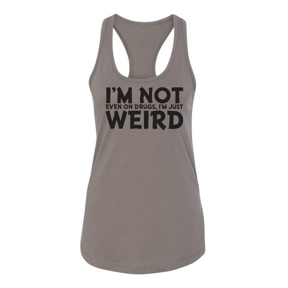 I'm Not Weird Racerback Tank