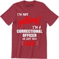 thumbnail image 1 of I'm Not Yelling I'm A Correctional Officer We Just Talk Loud - Men's T-Shirt, 1 of 4