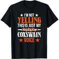 thumbnail image 1 of I'm Not Yelling This Is Just My Coxswain Voice, Crew Rowing T-Shirt, 1 of 3