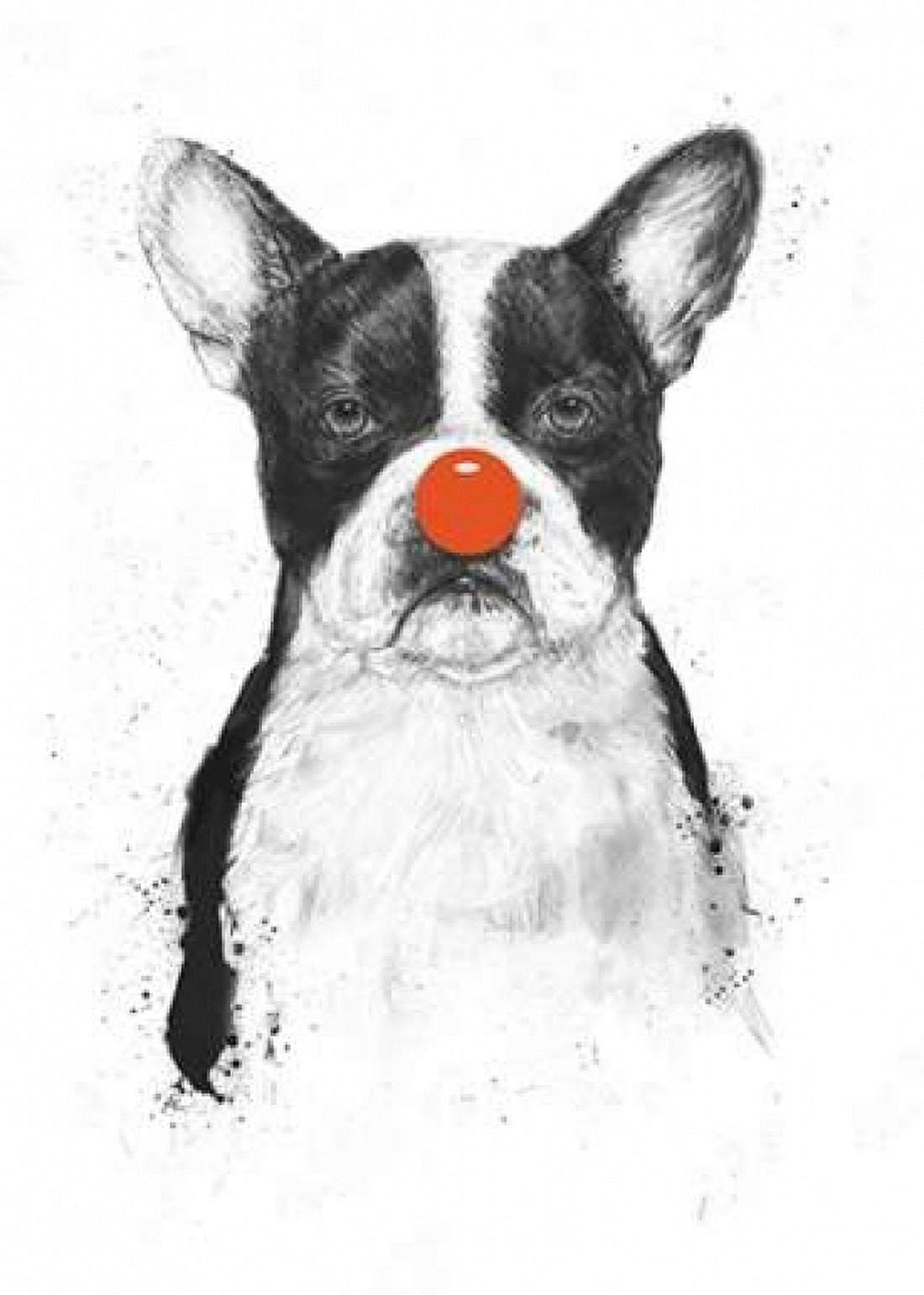 I???m Not Your Clown Canvas Art - Balazs Solti (20 x 28)