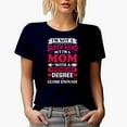 thumbnail image 1 of I'm Not a Super Hero, I Am a Mom with a Psychology Degree, Close Enough, Navy Blue T-Shirt, Small, 1 of 5