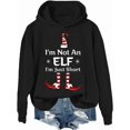 thumbnail image 1 of I'm Not an Elf I'm Just Short Sweatshirt & Hoodie, Im Not an Elf Im Just Short Shirt, Christmas Shirts For Women Man, 1 of 7