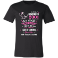 thumbnail image 1 of I'm November Girl 2001 25th Birthday Vintage 25 Years Old Bday Women T-Shirt, 1 of 3