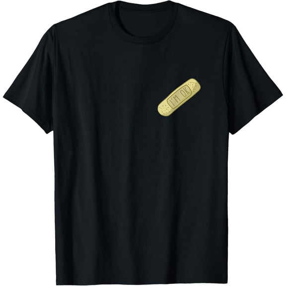 I'm OK With Band-Aid Cool Saying Bandages Design T-Shirt