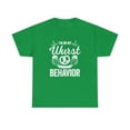thumbnail image 1 of I'm On My Wurst Behavior, Funny German Shirt, October Drinking Tee -ID: 341, 1 of 11
