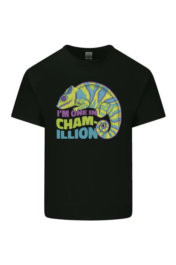 I'm One In Chamillion Funny Chameleon and Pun and Unisex T-Shirt