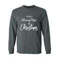 thumbnail image 1 of I'm Only A Morning Person . . . Adult Long Sleeve T-shirt, 1 of 3