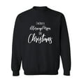 thumbnail image 1 of I'm Only A Morning Person . . . Crewneck Sweatshirt, 1 of 3