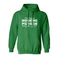 thumbnail image 1 of I'm Only A Morning Person Dec.25 Adult Hooded Sweatshirt, 1 of 3