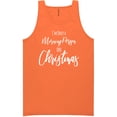 thumbnail image 1 of I'm Only A Morning Person . . . Neon Tank Top, 1 of 1