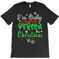 thumbnail image 1 of I'm Only A Morning Person On Christmas Funny Holiday Graphic - USA Printed, H8709 T-Shirt, for Men and Women, Up to Size 5XL, 1 of 2