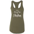 thumbnail image 1 of I'm Only A Morning Person . . . Racerback Tank, 1 of 3