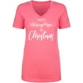 thumbnail image 1 of I'm Only A Morning Person . . . Womens V-Neck T-Shirt, 1 of 2
